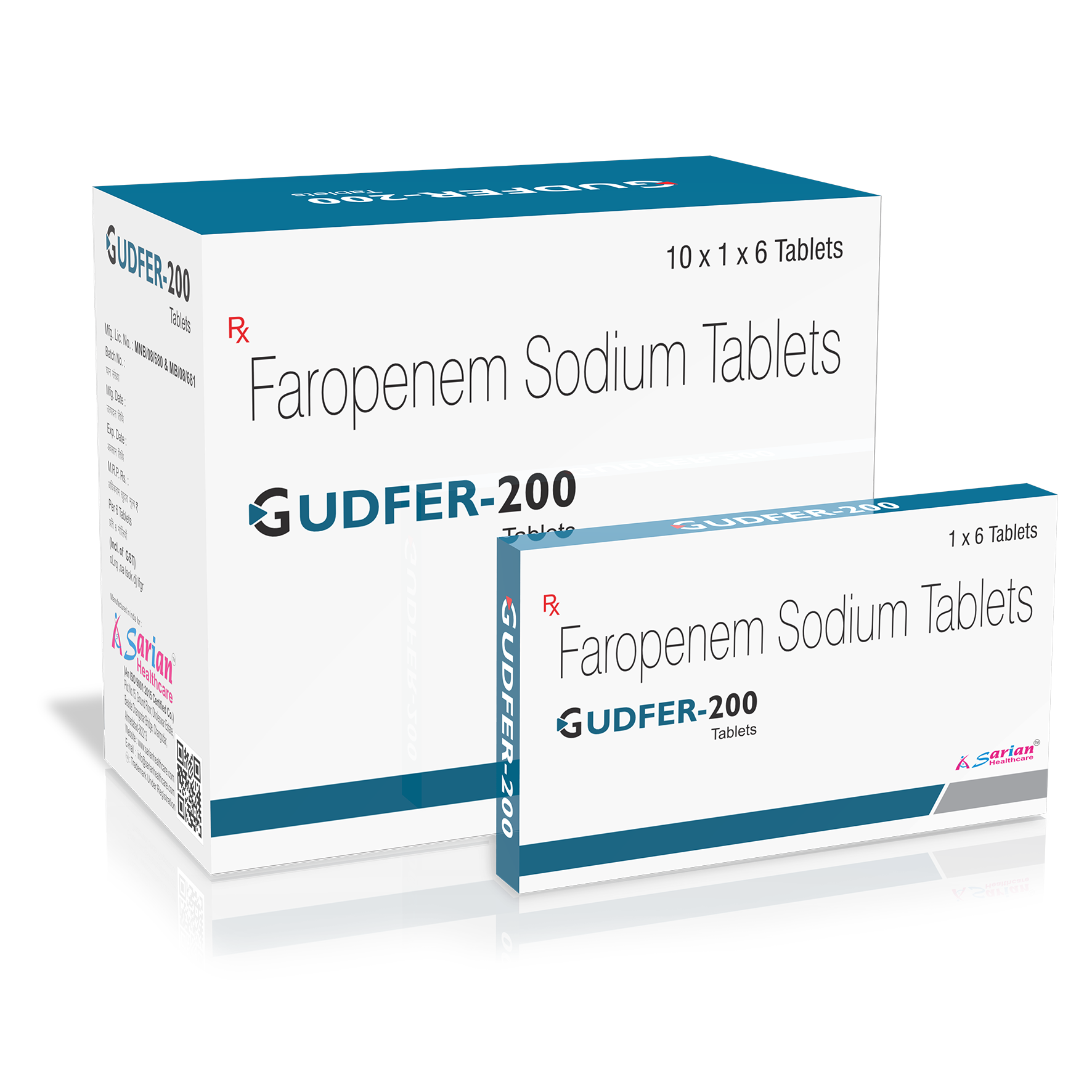 Top Faropenem 200mg GUDFER-200 Tablet