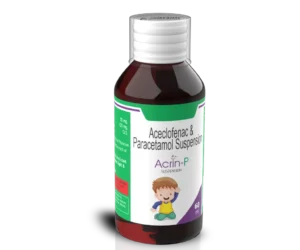 Aceclofenac and Paracetamol Suspension | ACRIN P Suspension