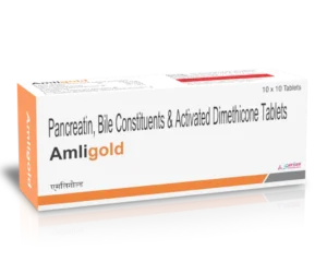 Pancreatin and Bile Constituents and Dimethicone Tablets | AMLIGOLD Tablet