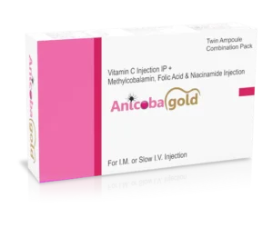 Vitamin C and Methylcobalamin and Folic Acid Injection | ANICOBA GOLD Injection