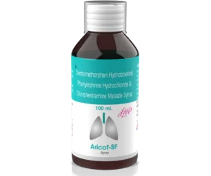 Dextromethorphan and Chlorpheniramine and Phenylephrine Syrup | ARICOF SF Syrup