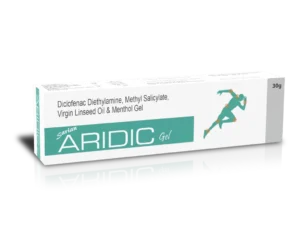 Diclofenac Diethylamine and Menthol Gel | ARIDIC Gel