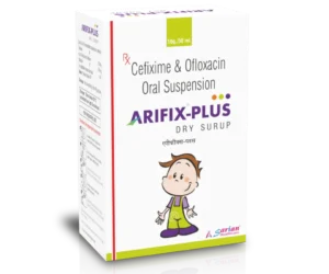 Cefixime and Ofloxacin Dry Syrup | ARIFIX PLUS Dry Syrup