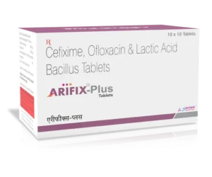 Cefixime and Ofloxacin Tablets | ARIFIX PLUS Tablet