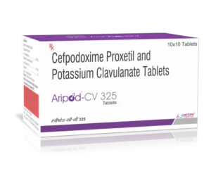 Cefpodoxime and Clavulanate Tablets | ARIPOD CV 325 Tablet