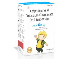 Cefpodoxime and Clavulanate Dry Syrup | ARIPOD CV Dry Syrup