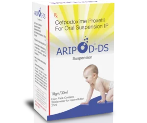 Cefpodoxime 100mg Dry Syrup | ARIPOD DS Dry Syrup