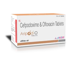 Cefpodoxime and Ofloxacin Tablets | ARIPOD O Tablet