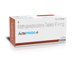 Methylprednisolone 4mg Tablets | ARIPRIDE 4 Tablet
