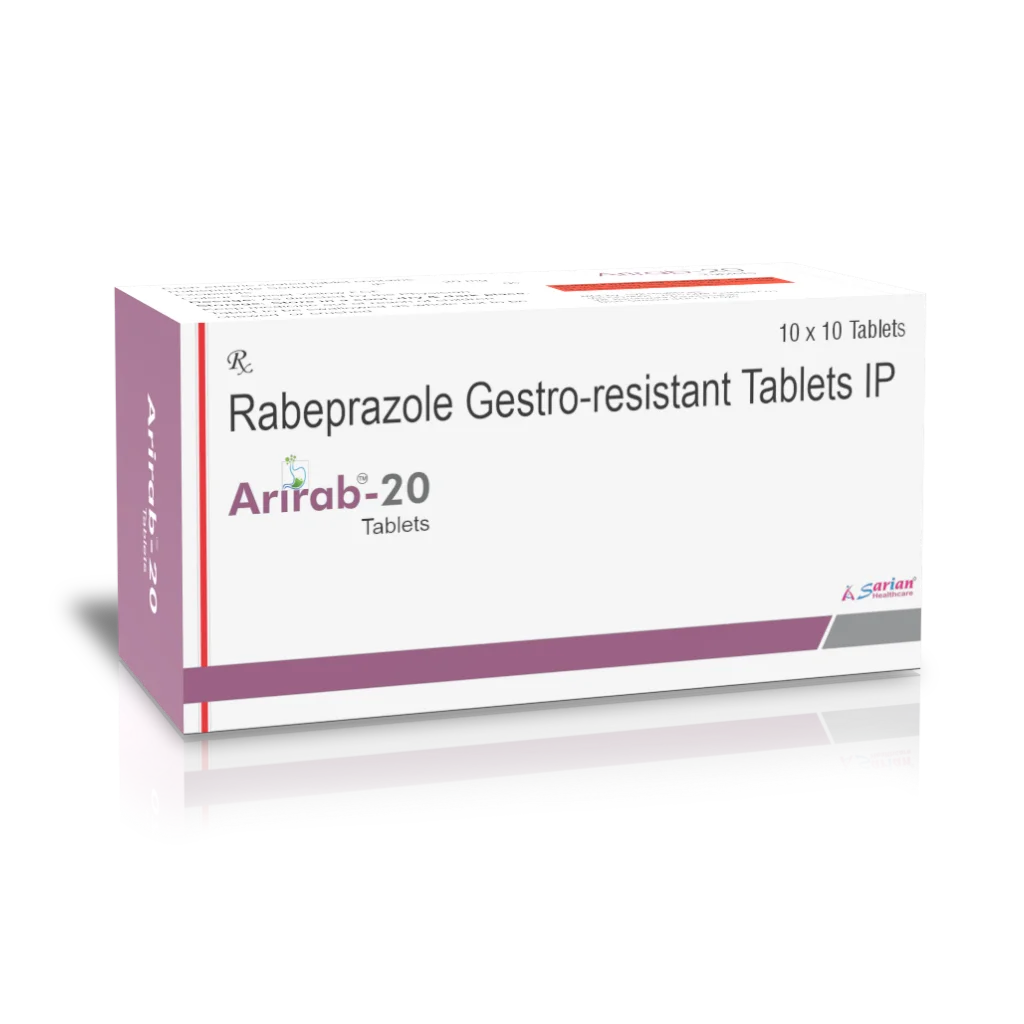 Rabeprazole 20mg Tablets | ARIRAB 20 Tablet