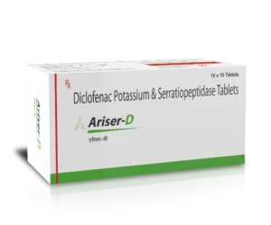 Diclofenac and Serratiopeptidase Tablets | ARISER D Tablet