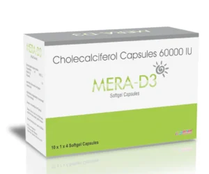Cholecalciferol 60000 IU Softgel Capsules