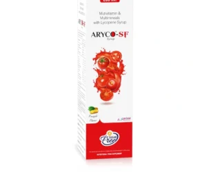 Sugar Free Lycopene Multivitamin Syrup - ARYCO SF Syrup Lycopene, Vitamin C, Multivitamins and Multiminerals Syrup for antioxidant support and nutritional health by Sarian Healthcare