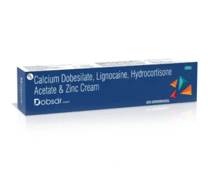 Calcium Dobesilate Lidocaine Hydrocortisone - DOBSAR Ointment Calcium Dobesilate, Lignocaine Hydrochloride, Hydrocortisone Acetate & Zinc Ointment for hemorrhoids and anorectal discomfort by Sarian Healthcare