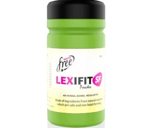 Ispaghol Husk Powder - LEXIFIT SF Ispaghula Husk with natural extracts Laxative Powder for relief of constipation and bowel regulation by Sarian Healthcare