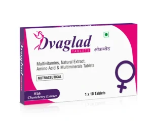 OVAGLAD Tablets for women's fertility hormonal balance ovarian health and reproductive wellness