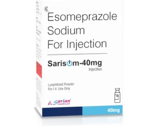 SARISOM IV Injection Esomeprazole 40mg injection for GERD peptic ulcer and acid suppression