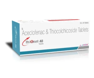 Aceclofenac and Thiocolchicoside Tablet for Pain Relief | THIONET A8 Tablets