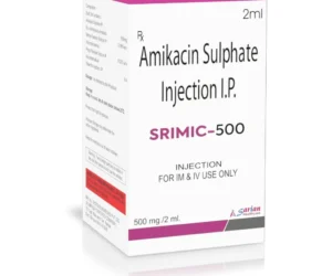 Amikacin 500mg Injection for Severe Bacterial Infection | SRIMIC 500 Injection