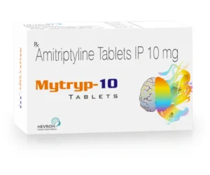 Mytryp 10 Tablet Amitriptyline 10mg antidepressant for depression anxiety neuropathic pain and sleep disorder