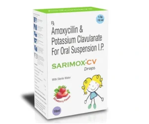 Amoxycillin and Clavulanate Drops for Pediatric Infection | SARIMOX CV Drops