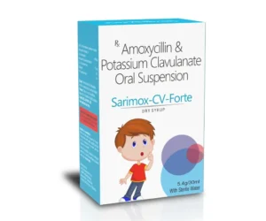 Amoxycillin and Clavulanate Forte Syrup for Infection | SARIMOX CV FORTE Dry Syrup