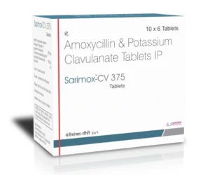 Amoxycillin and Clavulanate Tablet for Infection | SARIMOX CV 375 Tablets
