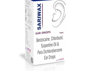 Benzocaine and Chlorbutol Ear Drops for Ear Wax Removal | SARIWAX Ear Drops