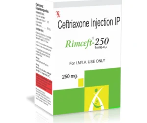 Ceftriaxone 250mg Injection for Bacterial Infection | RIMCEFT 250 Injection