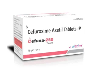 Cefuroxime Axetil 250mg Tablets Antibiotic | CEFUNA-250 Tab