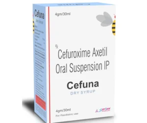 Cefuroxime Axetil Suspension for Pediatric Infections | CEFUNA Dry Syp