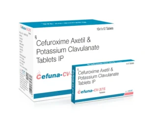 Cefuroxime Clavulanic Acid 375mg Tablets Antibiotic | CEFUNA CV 375 TABLETS