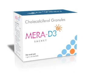 Cholecalciferol 60000 IU Sachet | MERA D3 Sachet