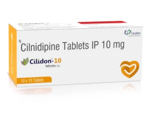 CILIDON-10 Tablets Cilnidipine 10mg antihypertensive medicine by Sarian Healthcare