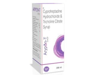 Cyproheptadine Tricholine Citrate Syrup for Appetite | ARYPON-T Syp