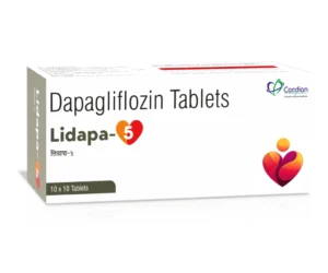 LIDAPA-5 Tablets Dapagliflozin 5mg Antidiabetic Medicine by Sarian Healthcare