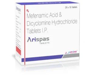 Dicyclomine Mefenamic Acid Tablets for Pain Relief | ARISPAS Tab