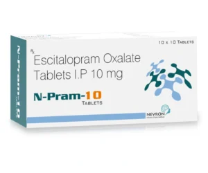 N Pram 10 Tablet Escitalopram 10mg antidepressant medicine for anxiety and depression