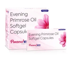 Evening Primrose Oil Capsule for Hormonal Balance | PMZEAL 1000 Capsules