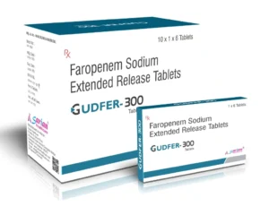 Faropenem 300mg SR Tablet for Severe Infection | GUDFER 300 Tablets
