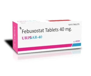 Febuxostat 40mg Tablet for Uric Acid and Gout | URISAR 40 Tablets