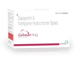Gabasar NT Tablets Gabapentin 400mg Nortriptyline 10mg Neuropathic Pain Relief Synokem Sarian Healthcare