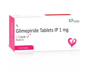 GLISOT-1 Tablets Glimepiride 1mg Antidiabetic Medicine by Sarian Healthcare