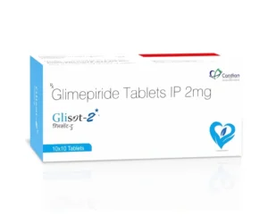 GLISOT-2 Tablets Glimepiride 2mg Antidiabetic Medicine by Sarian Healthcare