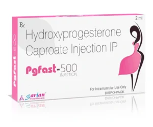 Hydroxyprogesterone Injection for Pregnancy Support | PGFAST 500 Injection