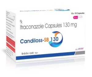 Itraconazole 130mg Capsules Super Bioavailable | CANDILOSS SB-130