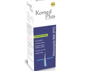 Ketoconazole and Zinc Shampoo for Dandruff Treatment | KOMED PLUS Shampoo