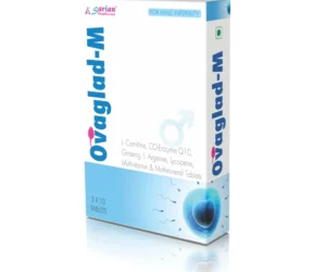 L-Carnitine and CoQ10 Tablet for Male Fertility | OVAGLAD M Tablets