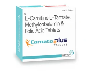 Carnato Plus Tablets L Carnitine Methylcobalamin Folic Acid nerve health supplement Sarian Healthcare
