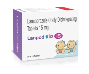 Lansoprazole ODT 15mg Tablet for Acidity Relief | LANPOD KID 15 Tablets